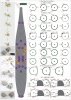 Pontos 22002F1 USS BB-63 Missouri 1945 Detail Up Set (Without wooden deck) (1:200)